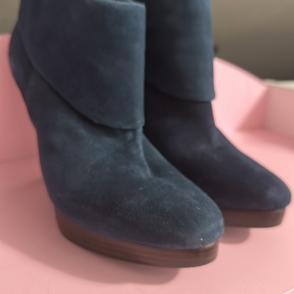 Steve Madden Blue Booties - Picture 6 of 7